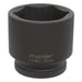 Sealey Impact Socket 75mm 1"Sq Drive IS175 Sealey - Dynamic Drive