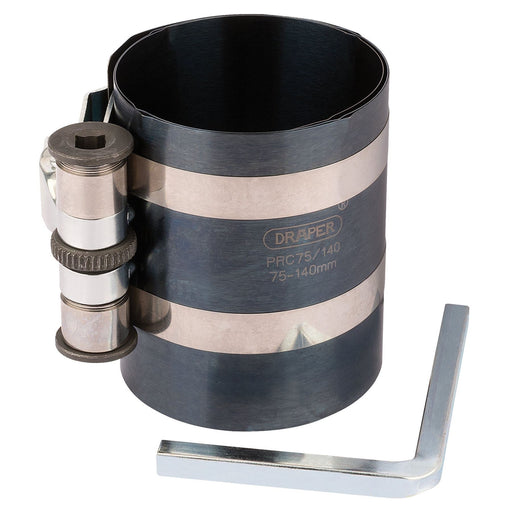 Draper Piston Ring Compressor, 75 - 140mm 51846 Draper - Dynamic Drive
