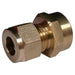 AG Female Compression Gas Coupling (1/2" Copper to 3/8" BSP) AG - Dynamic Drive