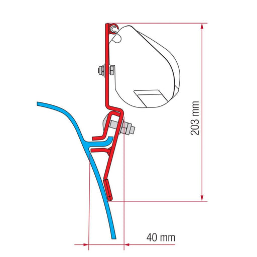 Fiamma Kit for VW T3 Lift Roof: Transform Your Camper with a New Awning Fiamma - Dynamic Drive