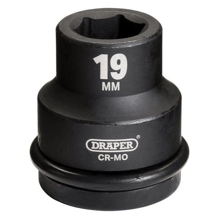Draper HI-TORQ 6 Point Impact Socket, 3/4" Sq. Dr., 19mm 28660 Draper - Dynamic Drive