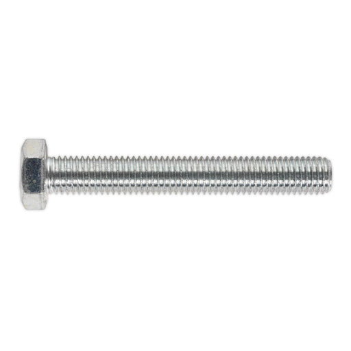 Sealey HT Setscrew M14 x 100mm 8.8 Zinc Pack of 10 SS14100 Sealey - Dynamic Drive