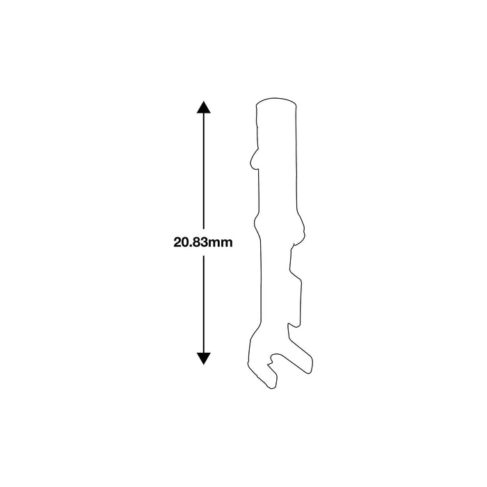 Connect Non-Insulated Female Terminals 50pc 37485 Tool Connection - Dynamic Drive