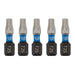 Draper Expert TX-STAR Impact Screwdriver Bits, T25 x 25mm, 1/4" Hex (Pack of 5) Draper - Dynamic Drive