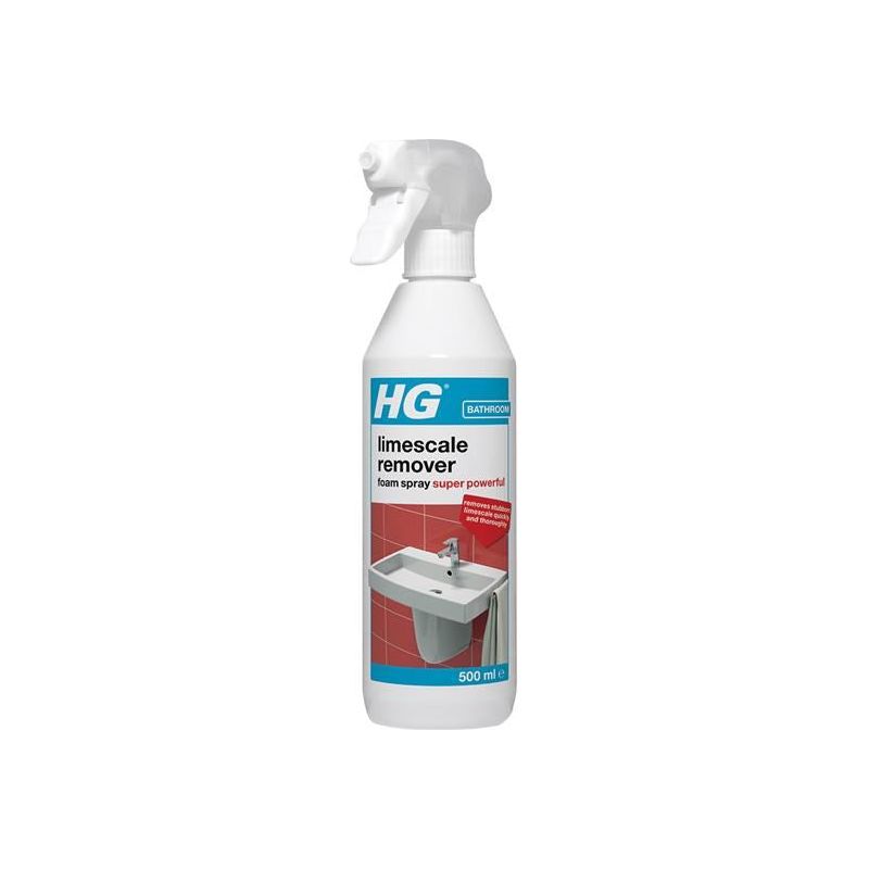 Hg Limescale Remover Spray Super 500ml HG - Dynamic Drive