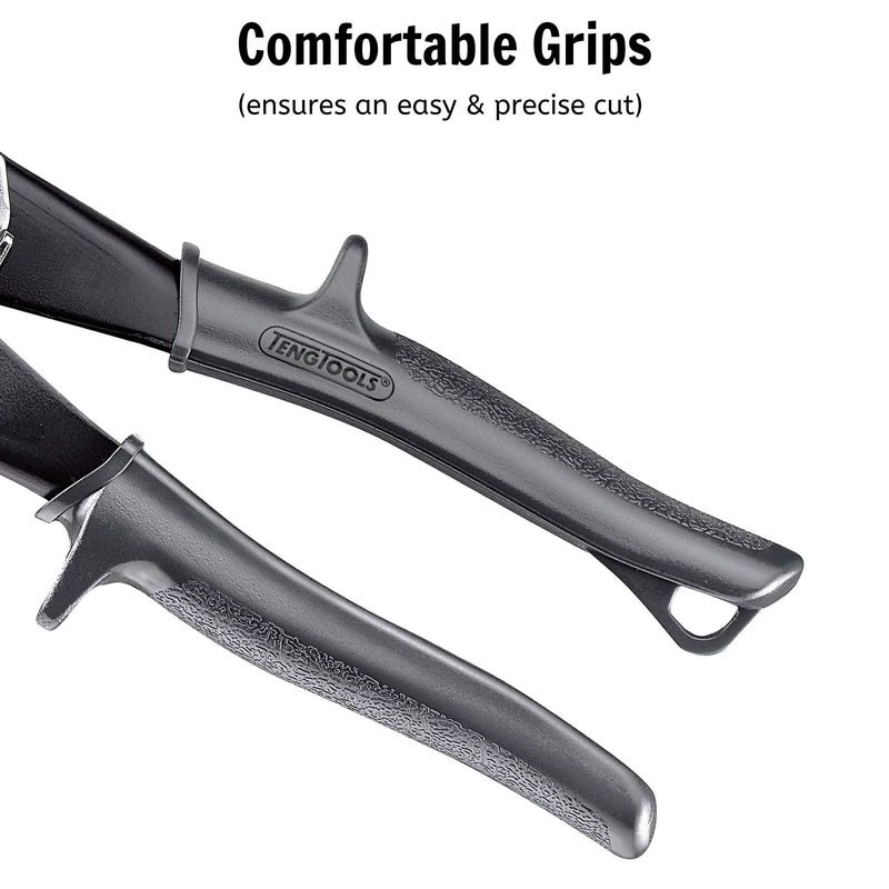 Teng Tools Tin Snip High Leverage Right/Straight Teng Tools - Dynamic Drive