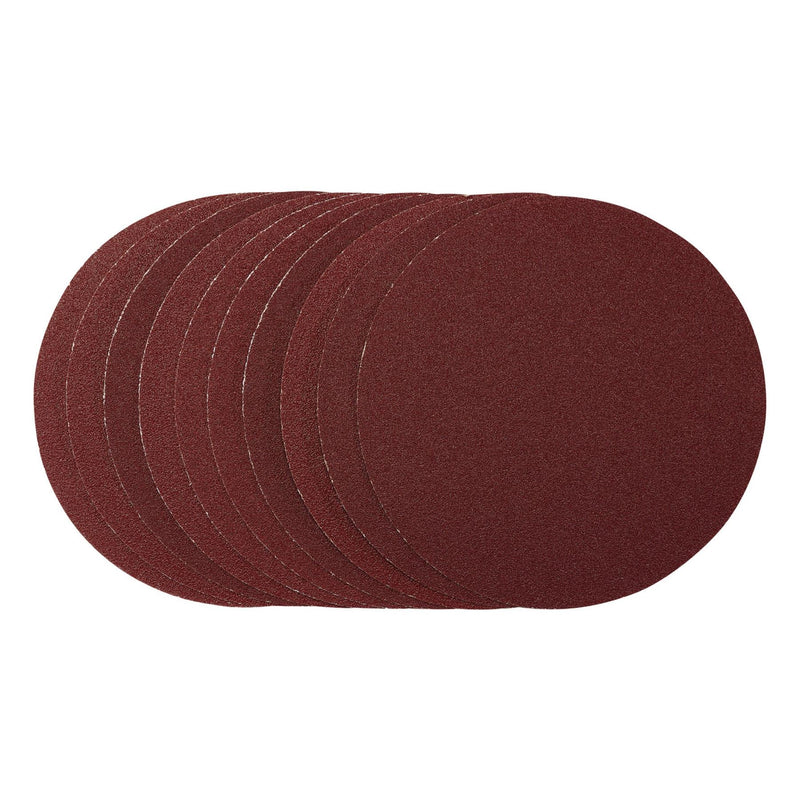 Draper Sanding Discs, 150mm, PSA, 80 Grit, (Pack of 10) 62994 Draper - Dynamic Drive