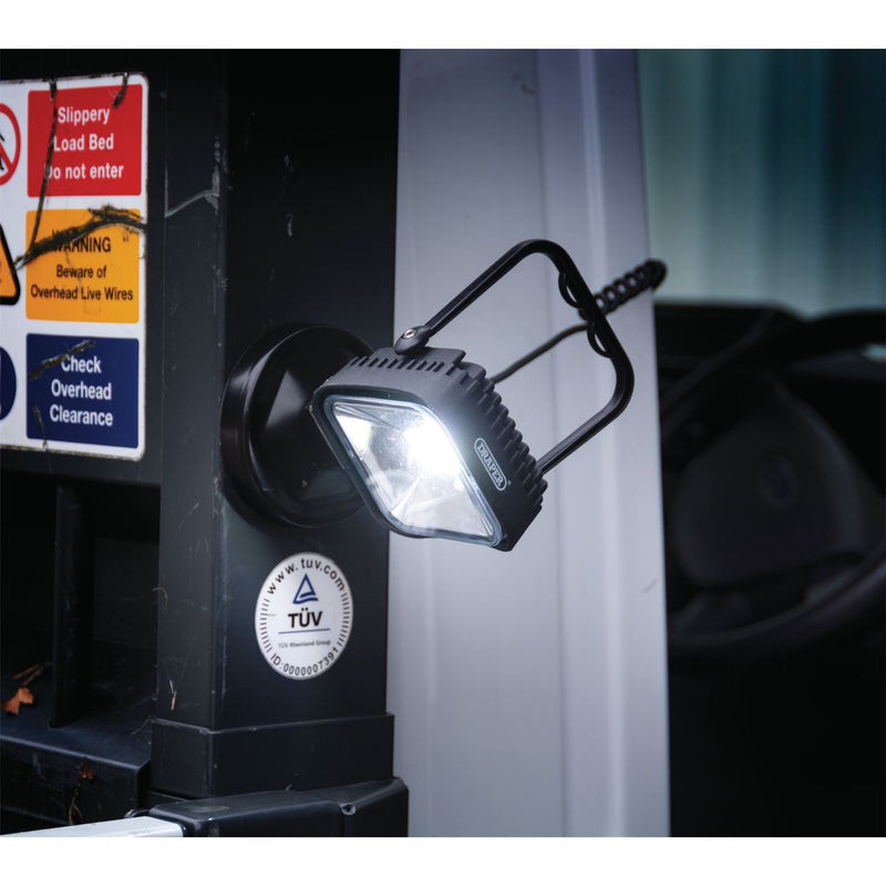 Draper 12V COB LED Magnetic Base Worklight, 10W, 600 Lumens 90102 Draper - Dynamic Drive