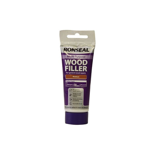 Ronseal Multipurpose Wood Filler Tube Medium 100g Ronseal - Dynamic Drive