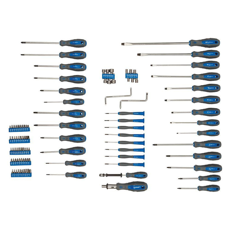 Silverline Screwdriver Set 100pce 100pce Silverline - Dynamic Drive