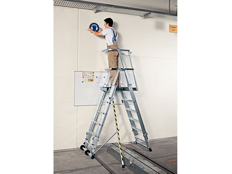 Zarges ZAP 2 Access Platform, Platform Height 1.3/1.6/1.8/2.1/2.4m 5-9 Rungs Zarges - Dynamic Drive