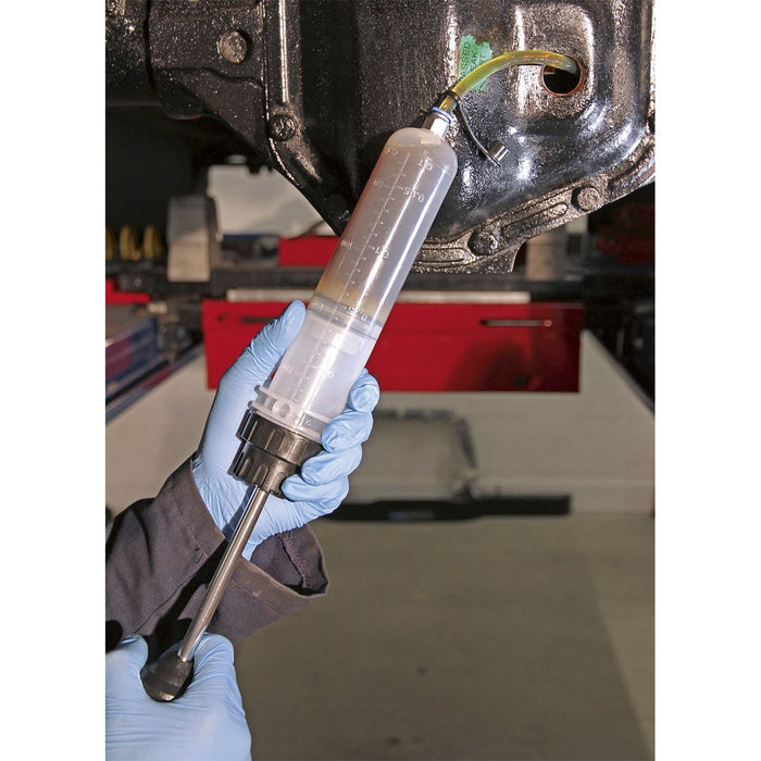 Sealey Oil & Brake Fluid Inspection Syringe 200ml VS404 Sealey - Dynamic Drive