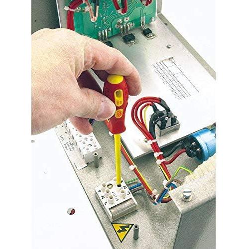 Draper VDE Approved Fully Insulated Plain Slot Screwdriver, 2.5 x 75mm (Display Draper - Dynamic Drive