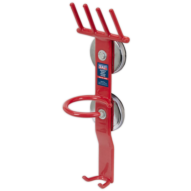 Sealey Magnetic Impact Wrench Holder 1/2" Drive Workshop Tool Storage Sealey  - Dynamic Drive