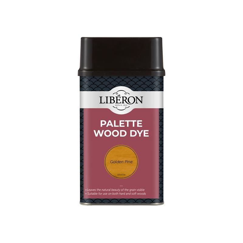 Liberon Palette Wood Dye Golden Pine 500ml Liberon - Dynamic Drive