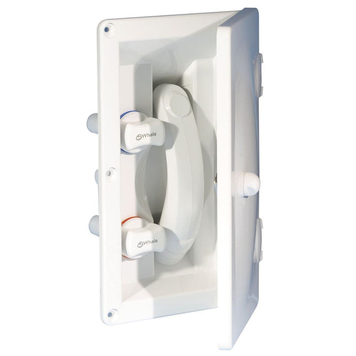 Whale Elegance Exterior Shower with Lockable Cover for RV Whale - Dynamic Drive