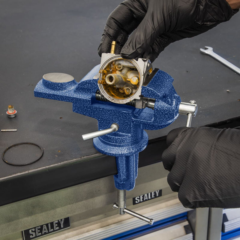 Sealey Dovetail Hobby Vice 50mm CV50 Sealey - Dynamic Drive