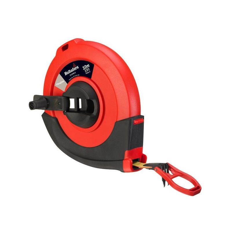 Hultafors CC10FME Fibreglass Long Tape 10m/33ft (Width 13mm) Hultafors - Dynamic Drive