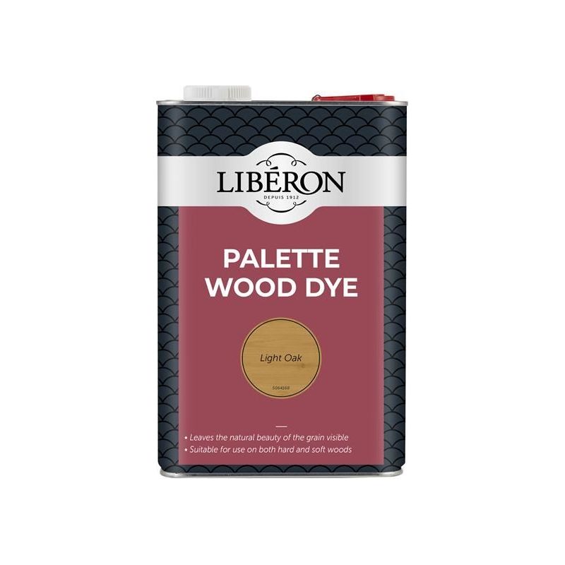 Liberon Palette Wood Dye Light Oak 5 litre Liberon - Dynamic Drive