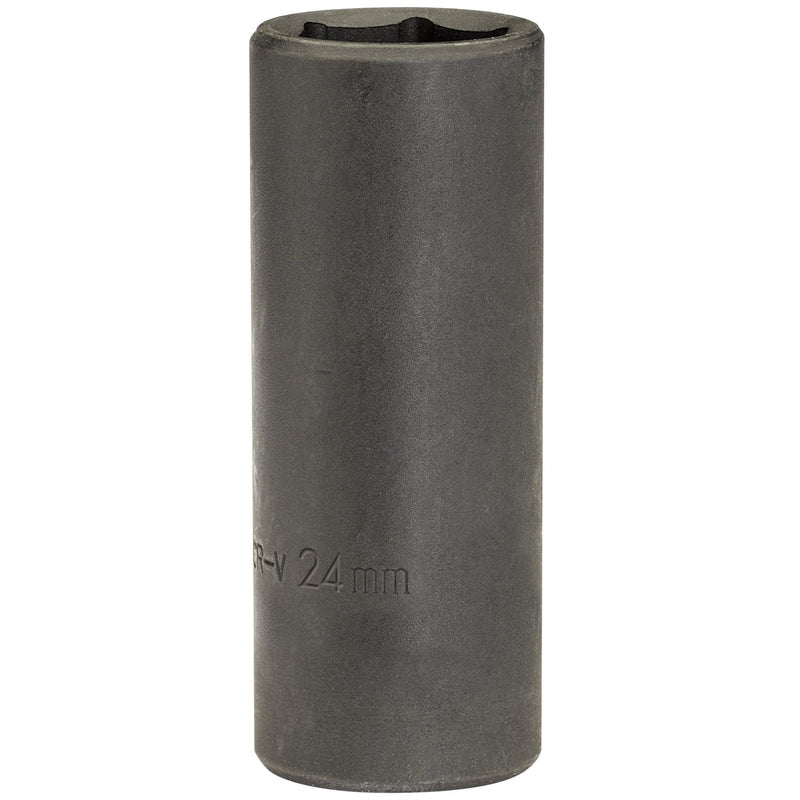 Draper Deep Impact Socket, 1/2" Sq. Dr., 24mm (Sold Loose) 59883 Draper - Dynamic Drive