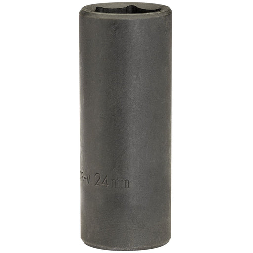 Draper Deep Impact Socket, 1/2" Sq. Dr., 24mm (Sold Loose) 59883 Draper - Dynamic Drive
