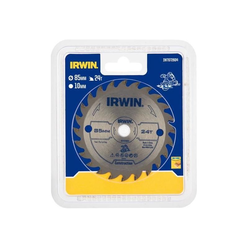 Irwin® General Purpose Saw Blade 85 x 10mm x 24T ATB IRWIN® - Dynamic Drive
