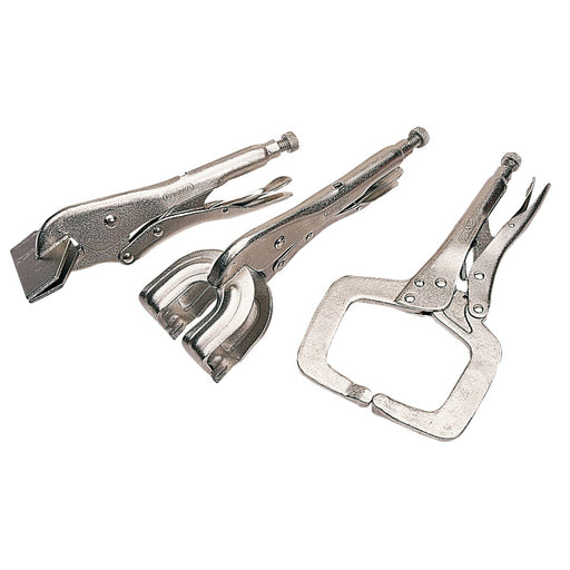 Draper Self Grip Clamp Kit (3 Piece) 33836 Draper - Dynamic Drive