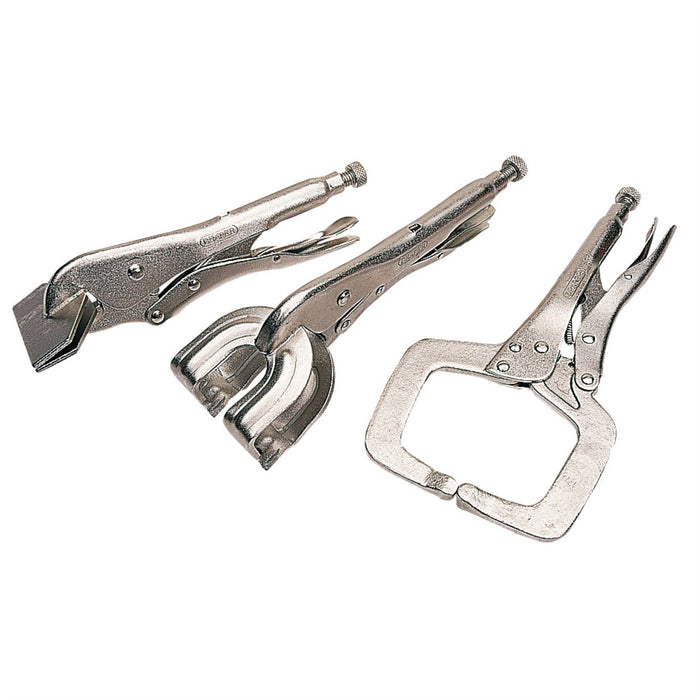 Draper Self Grip Clamp Kit (3 Piece) 33836 Draper - Dynamic Drive