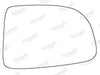 Summit Stick-On Standard Mirror Glass fits Kia Carens RHS Summit - Dynamic Drive