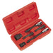 Sealey Alternator Freewheel Pulley Removal Set 6pc SX400 Sealey - Dynamic Drive