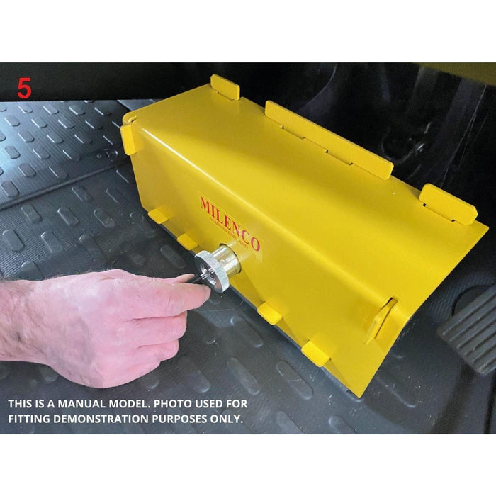 High-Quality Milenco Brake Pedal Lock for Auto Gearbox: Transit 2013+ - Sprinter 06+ Milenco  - Dynamic Drive