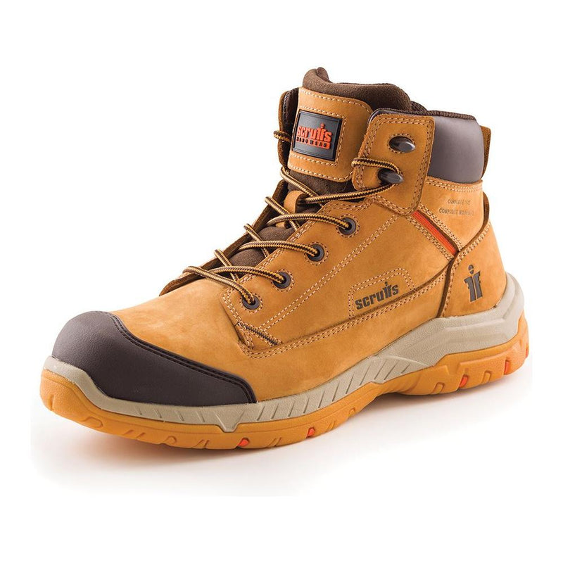 Scruffs Solleret Safety Boots Tan Size 10 / 44 Scruffs - Dynamic Drive