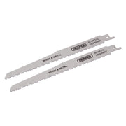 Draper Bi-metal Reciprocating Saw Blades for Multi-Purpose Cutting, 200mm, 6-12t Draper - Dynamic Drive