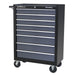 Sealey Rollcab 8 Drawer with Ball-Bearing Slides Black/Grey AP3508TB Sealey - Dynamic Drive