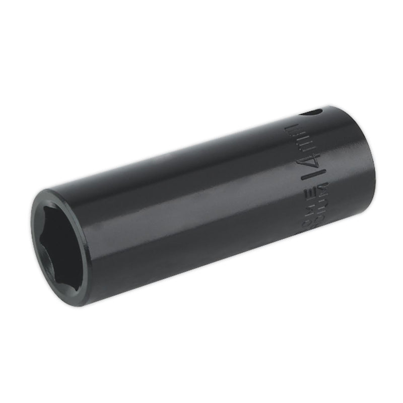 Sealey Impact Socket 14mm Deep 3/8"Sq Drive IS3814D Sealey - Dynamic Drive