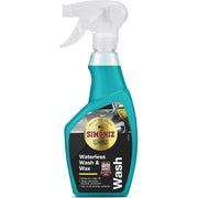 Simoniz Waterless Car Wash & Wax Quick Spray Cleans Protects Shines 500ml Simoniz - Dynamic Drive