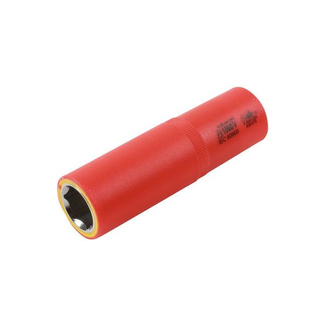 Laser Deep Insulated Socket 1/2"D 16mm 7954 Laser - Dynamic Drive