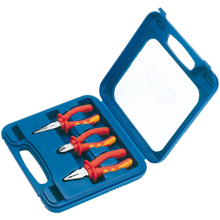 Draper VDE Fully Insulated Plier Set (3 Piece) 69288 Draper - Dynamic Drive
