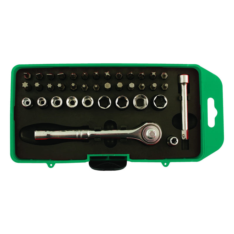 Kamasa Socket and Bit Set 38pc 56048 Kamasa - Dynamic Drive