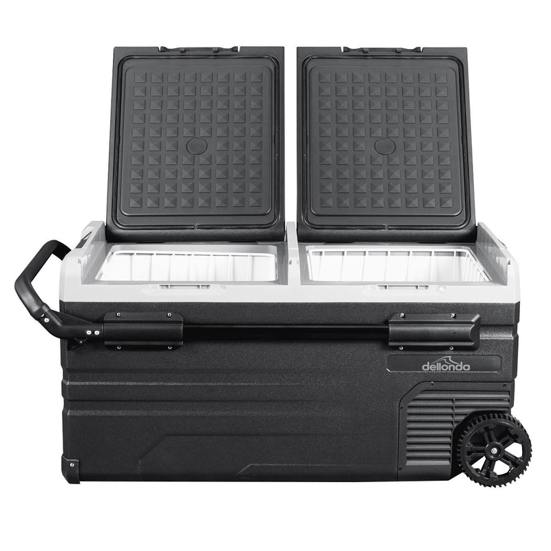 Dellonda Portable Fridge Freezer/Cool Box with LED Display 95L DL128 Dellonda - Dynamic Drive