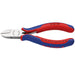 Draper Knipex 77 02 130 Bevelled Electronics Diagonal Cutters, 130mm 27724 Draper - Dynamic Drive