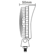 MAYPOLE High Intensity 12/24V Spot LED Work Lamp 9" 27W 1400 Lumens Maypole - Dynamic Drive