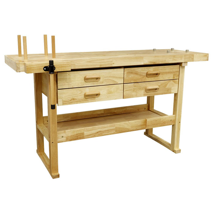 Sealey Woodworking Bench with 4 Drawers AP1640 Sealey - Dynamic Drive