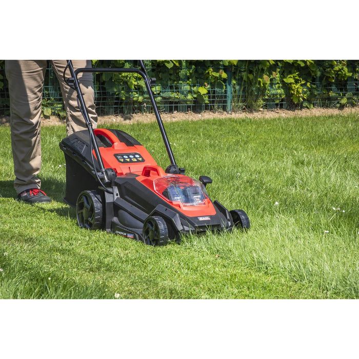 Sealey SV20 Series 40cm Cordless Lawn Mower 40V - Body Only CP40VLM Sealey - Dynamic Drive