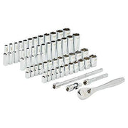 Milwaukee 932464944 1/4in Ratcheting Socket Set Metric & Imperial, 50 Piece Milwaukee - Dynamic Drive