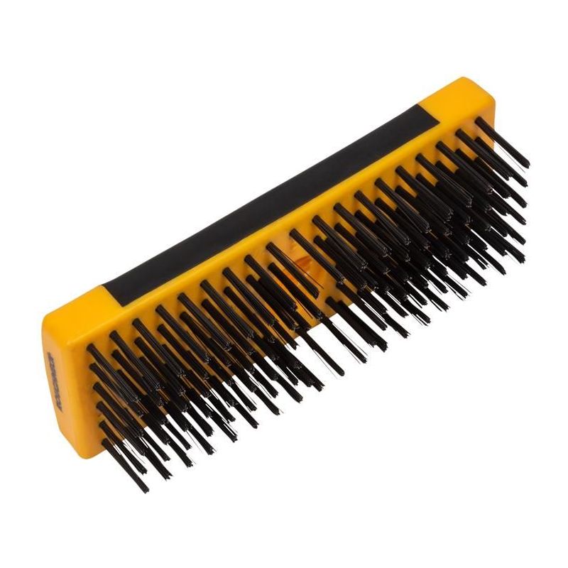 Roughneck Heavy-Duty Scrub Brush Soft Grip 200mm (8in) NO Handle Roughneck - Dynamic Drive