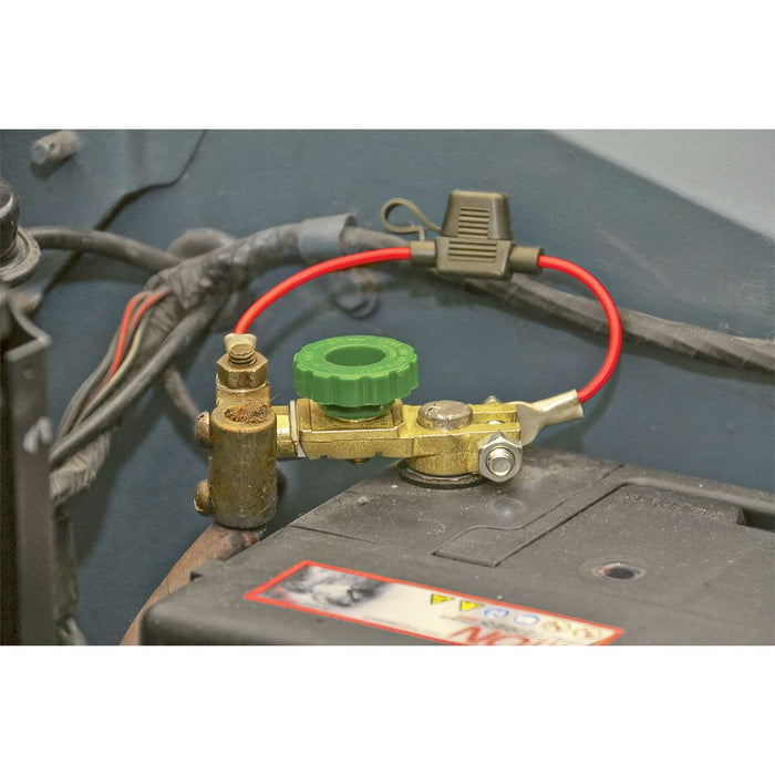 Sealey Battery Terminal & Fuse Holder 12-24V Anti-Theft BTANT1224V Sealey - Dynamic Drive