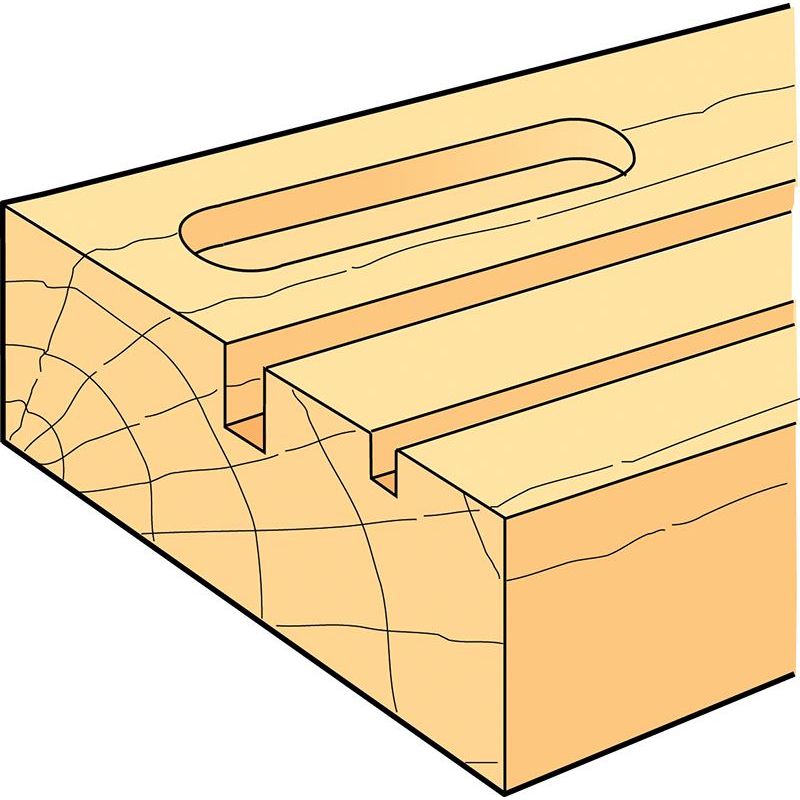 Trend 4/2 x 1/4 TCT Two Flute Cutter 16.0 x 19mm Trend - Dynamic Drive