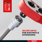 Teng Tools 1/2" Long XZN/Triple Square Bit Socket 09 Teng Tools - Dynamic Drive