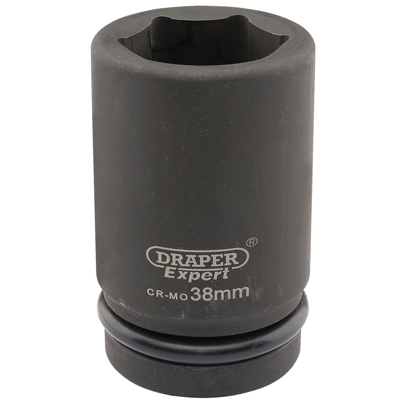 Draper Expert HI-TORQ 6 Point Deep Impact Socket, 1" Sq. Dr., 38mm Draper - Dynamic Drive